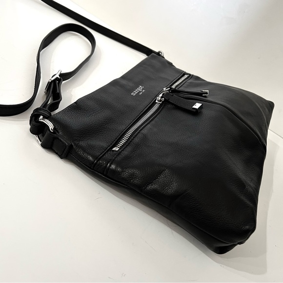 Like New Margot Black Leather Crossbody used a few times. Perfect size & cond. - Picture 6 of 10